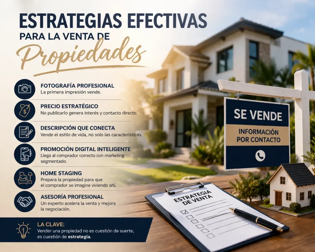 estrategia venta de propiedades